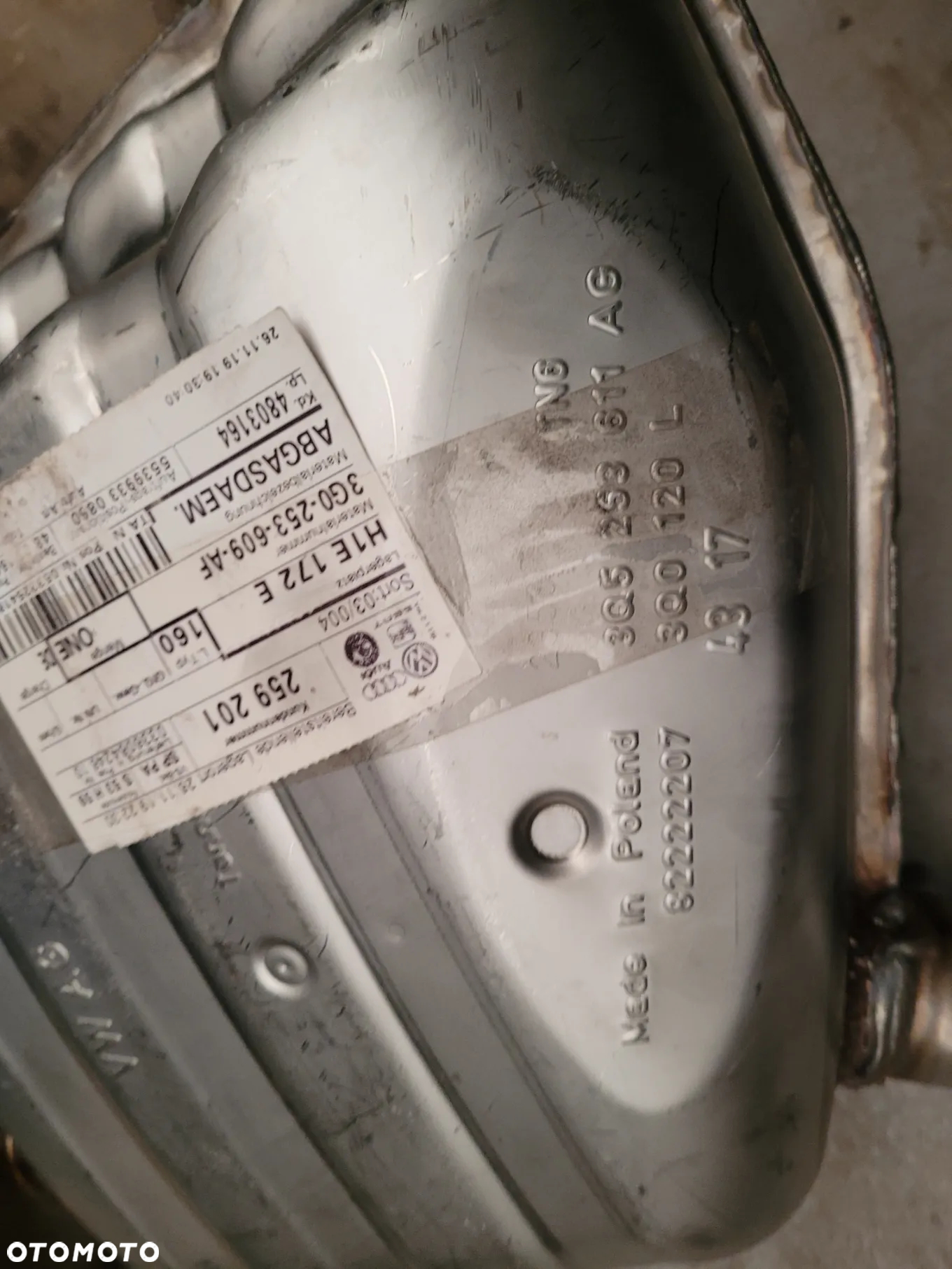 KATALIZATORY RURY WYDECHOWE DPF VOLKSWAGEN - 11