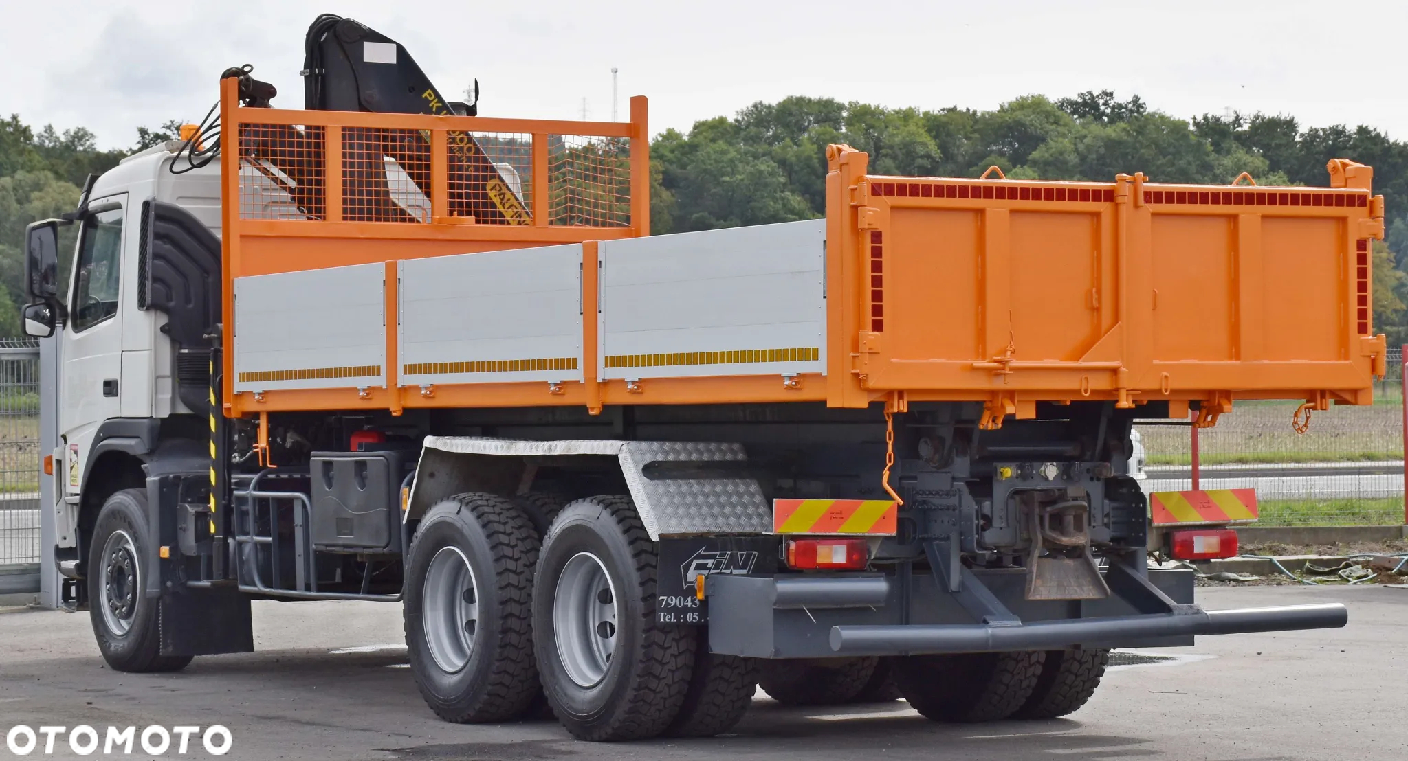 Volvo FM 380 * WYWROTKA 6.20 m + PK 12000 + PILOT / 6x4 - 7