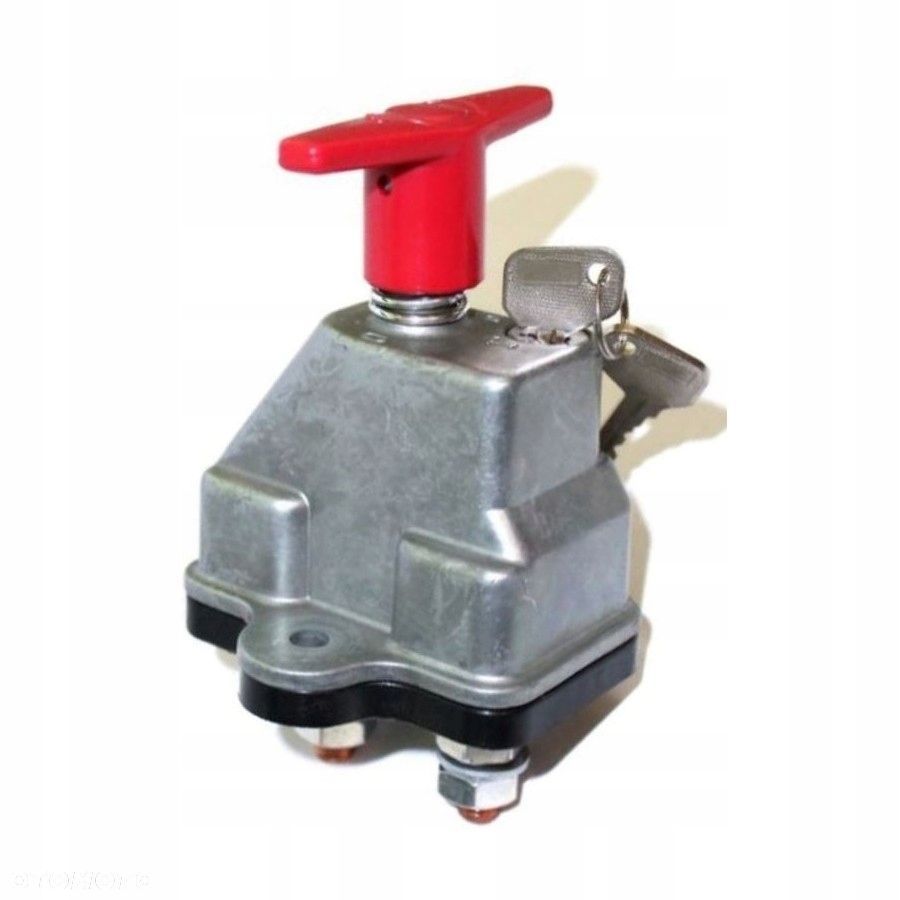 odłącznik mechaniczny 12/24v z kluczykiem - 1