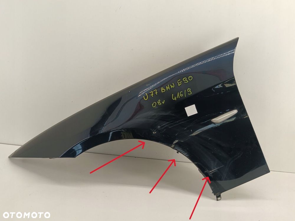 BŁOTNIK LEWY PRZEDNI BMW 3 E90 E91 05-12 416/9 - 1