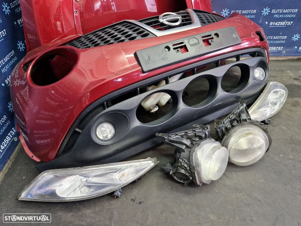 Frente completa usada NISSAN JUKE F15 capot parachoques guardalamas oticas radiadores - 4