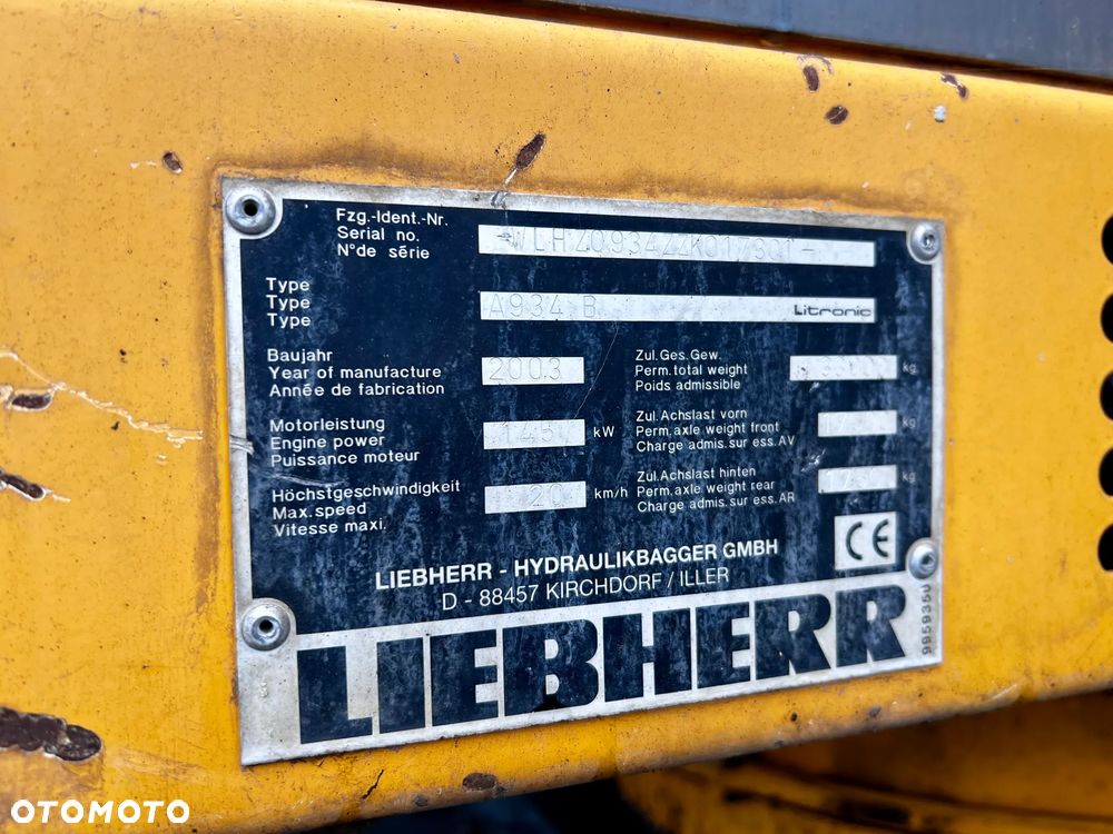 Liebherr A934 934 - 4