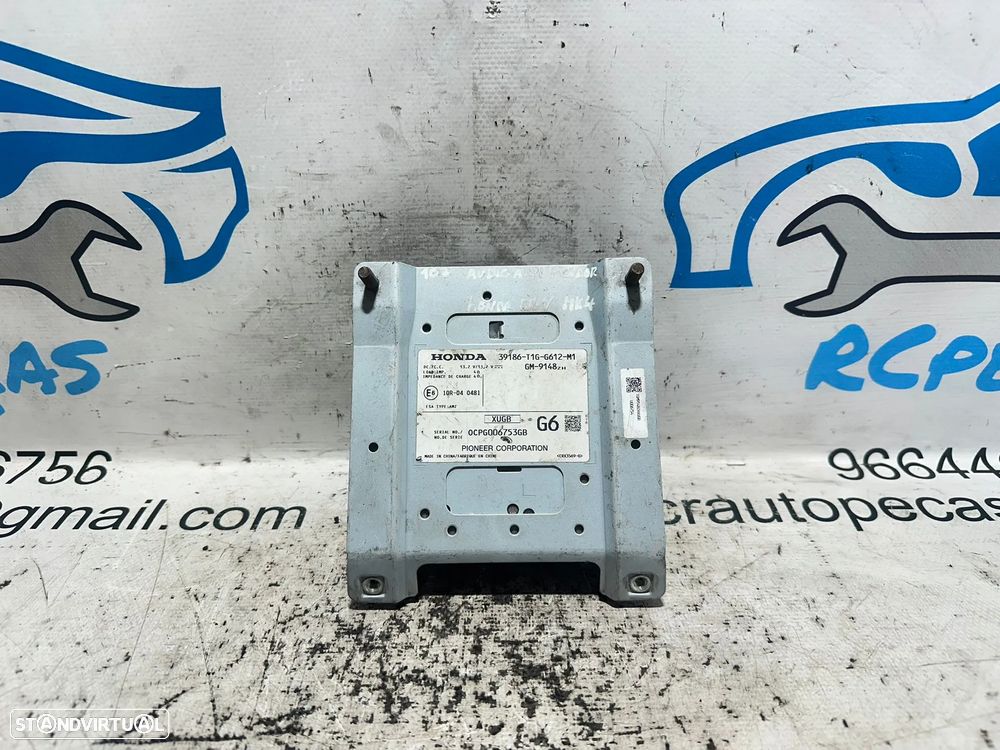 .Amplificador Rádio Colunas HIFI Som Pioneer Original Honda CRV 39186-T1G-G612-M1 - 7