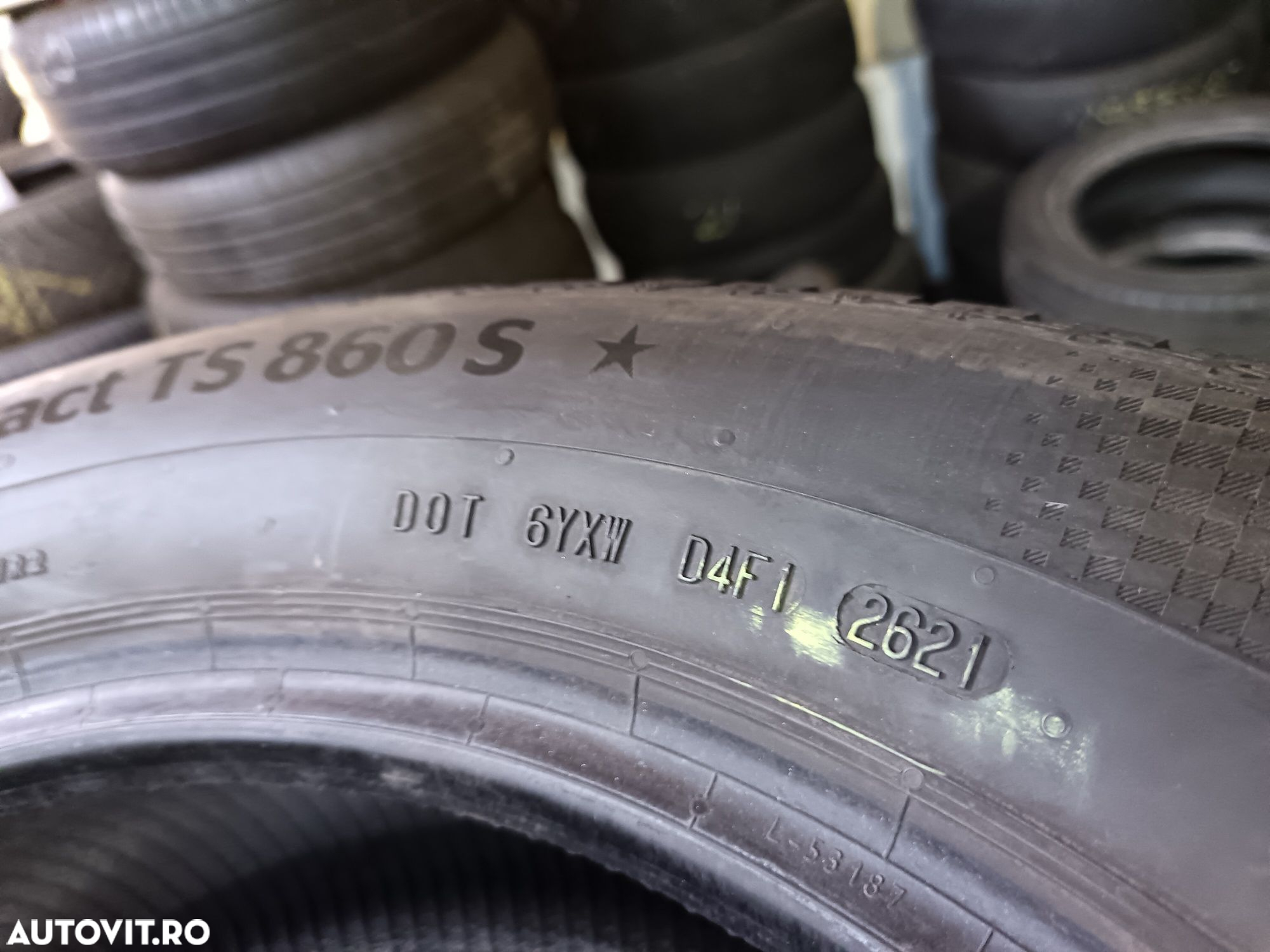 Anvelope MS iarna 205 60 16 continental 2021 și 2020 5.5-6.5mm - 8