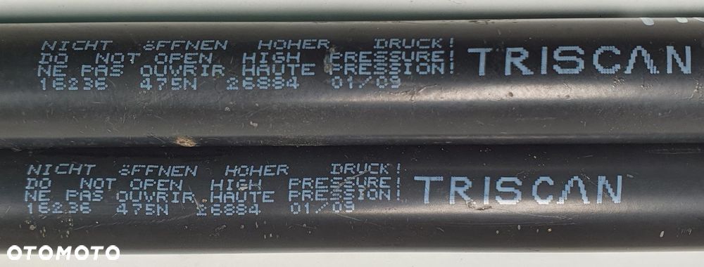 SIŁOWNIKI TELESKOPY KLAPY FORD MONDEO MK3 KOMBI - 2