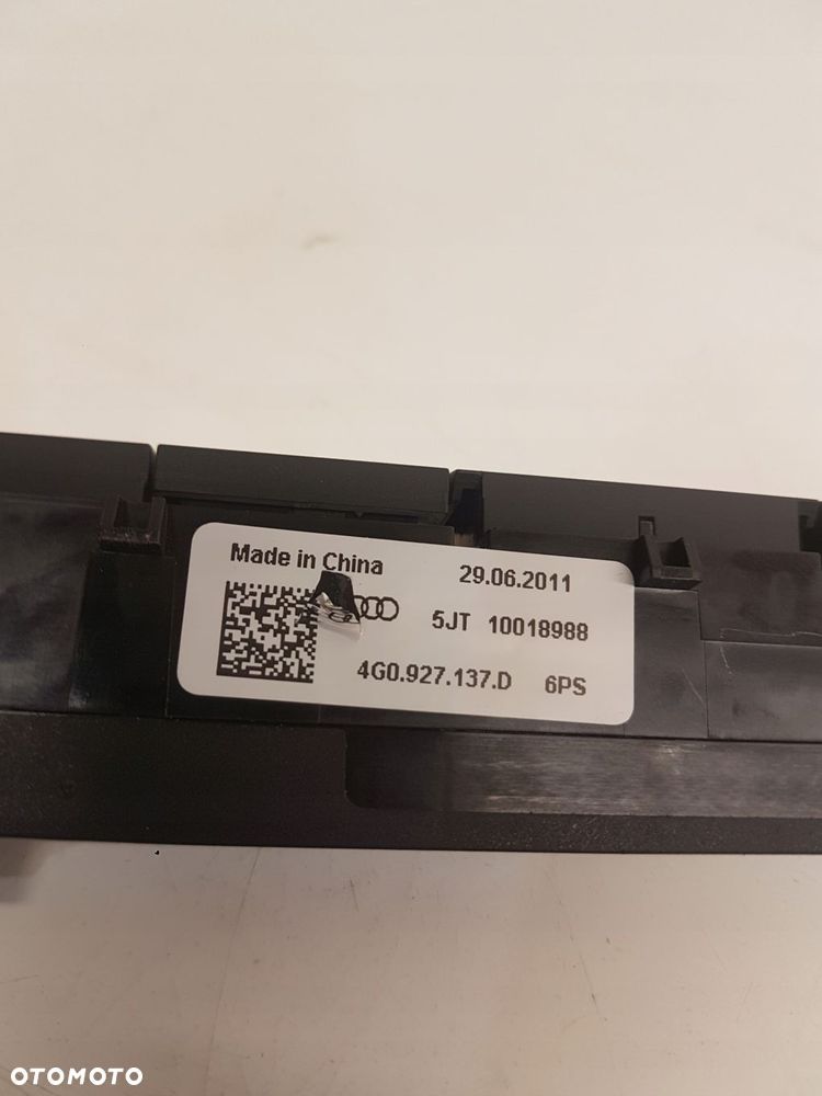 PANEL STEROWANIA PDC AUDI A6 C7 4G0927137D - 5