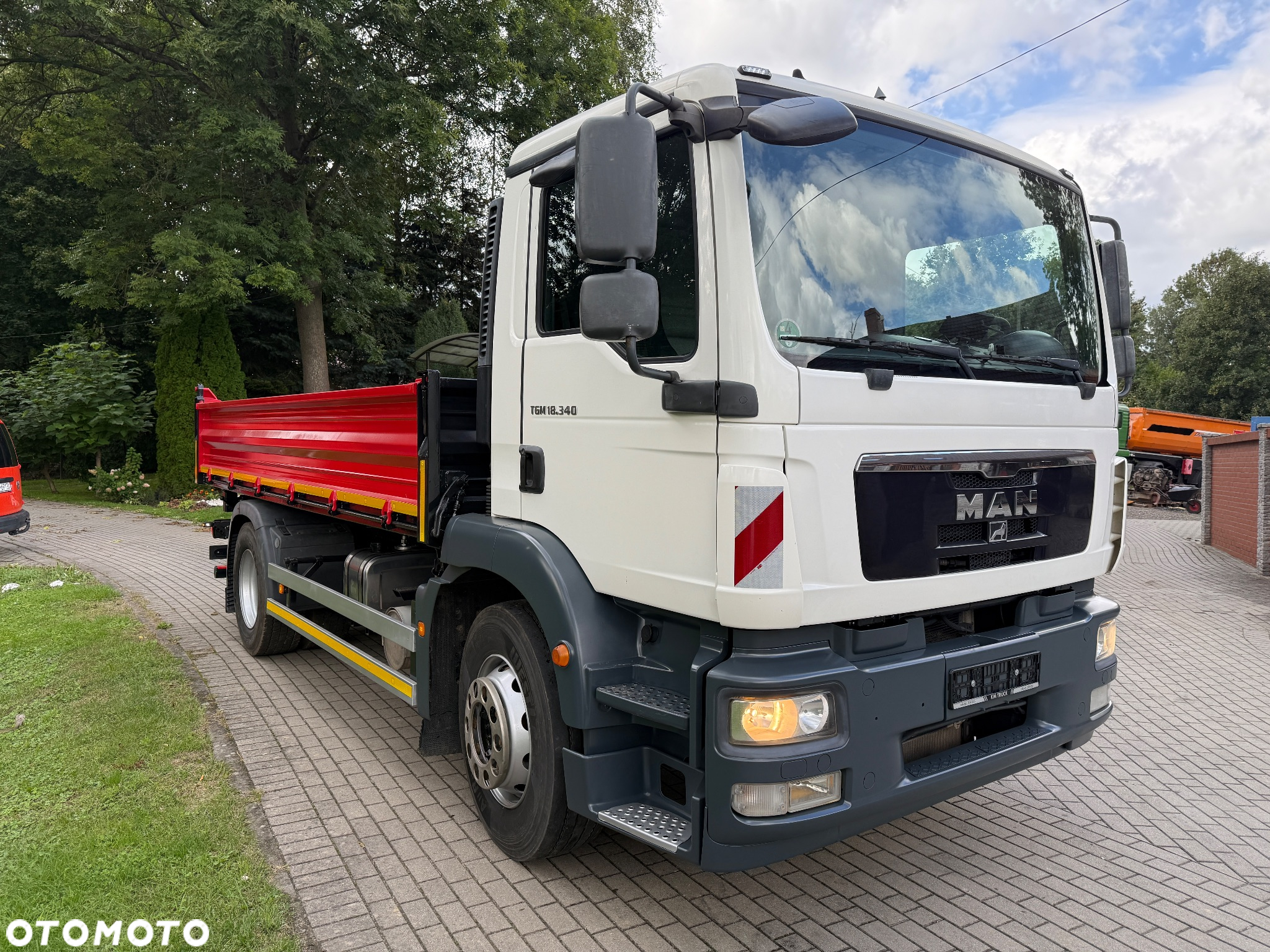 MAN TGM 18.340 / wywrotka / 3 stronny kiper / EURO 5 / SPROWADZONY - 3