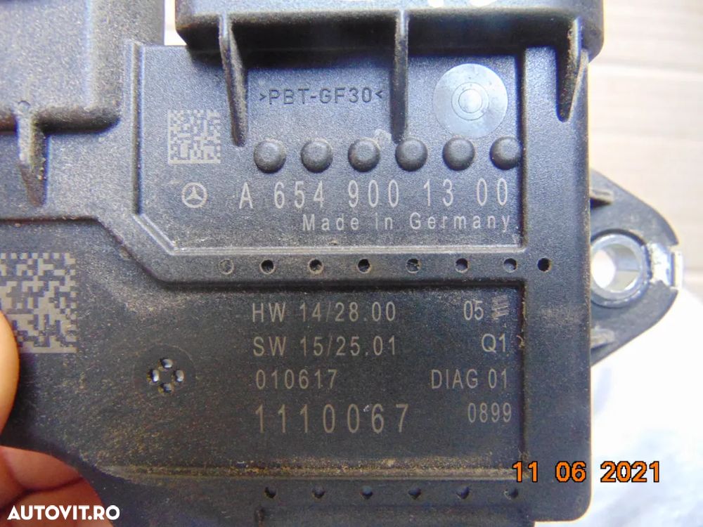 Releu Bujii Mercedes W213 W205 motor 2.0cdi tip 654 releu Bujii W213 cod a6549001300 - 2