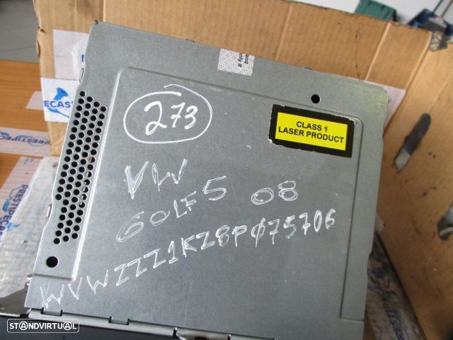 Radios 1K0035186AD VW GOLF 5 2008 VW GOLF 5 SW 1K 2008 2.0TDI 140CV 5P PRETO Blaupunkt  Gmbh - 4