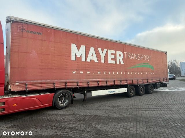 Krone SD Naczepa Ciężarowa MEGA OSIE BPW, PODNOSZONA OŚ, PODNOSZONY DACH - 9