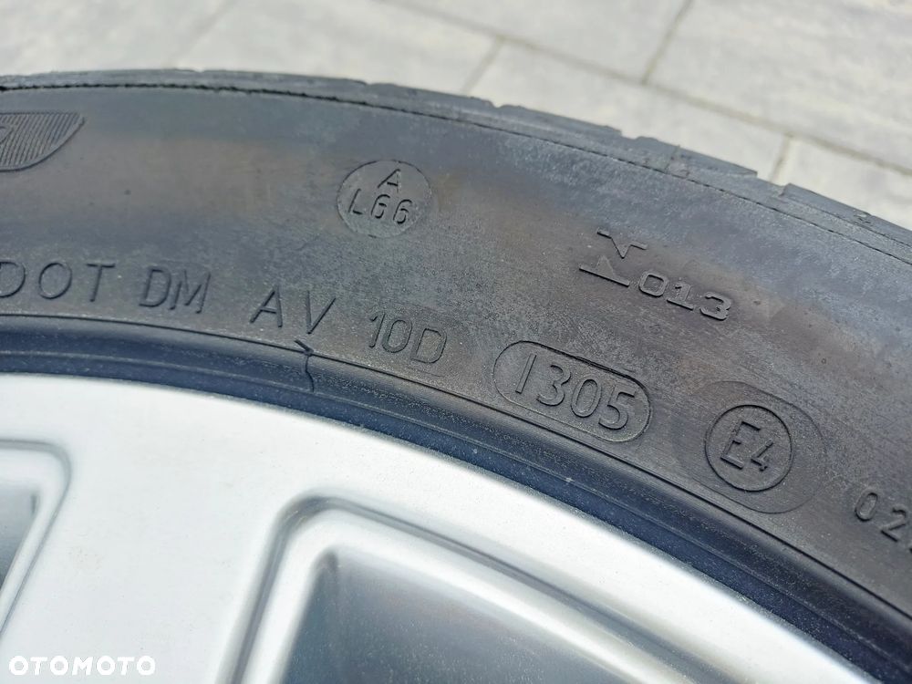 FELGA ALUMINIOWA AUDI S-LINE R18 5X112 ET43 8Jx18H2 4E0601025AB OPONA DUNLOP R18 235/50 LATO NR22 - 6