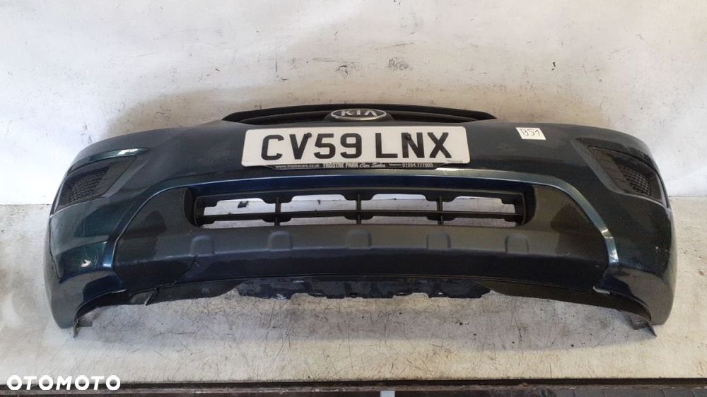 ^ ZDERZAK PRZÓD PRZEDNI DO KIA CARENS III 3 06-11 1U SZARY - 1