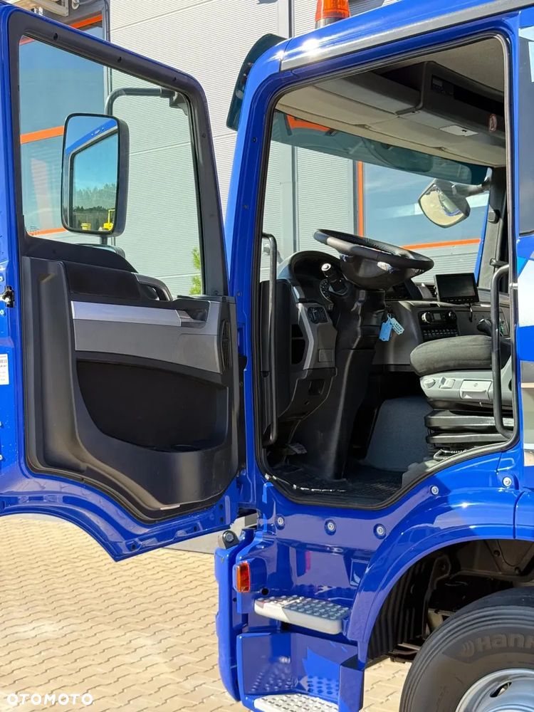 MAN TGM 15.250 skrzynia z żurawiem // E6 // Klimatyzacja / HMF 1420 K1 HDS dzwig kran crane budowlanka - 30