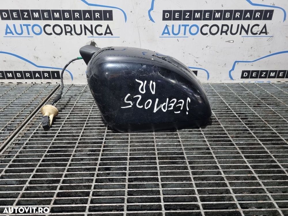 Oglinda dreapta Jeep Renegade 2014 - 2018 4 Usi NEGRU 601 (1025) Fara rabatare - 2