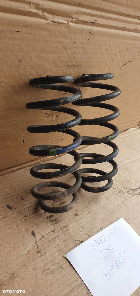 Sprężyny sprężyna tył tylne Smart ForTwo II 451 - 5