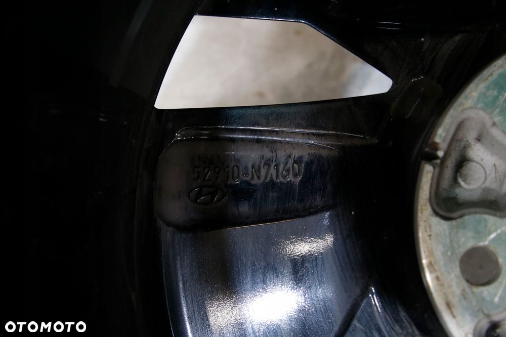 felga aluminiowa kolo oryginał 52910-n7160 17 225/45 hyundai tucson 3 tl - 16