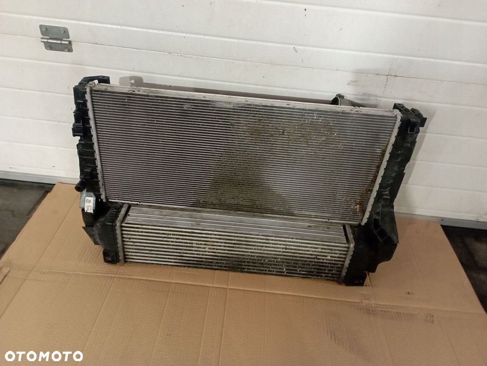 BMW F46 2.0 D CHŁODNICE WODY POWIETRZA KOMPLET 7617598 8586324 - 1
