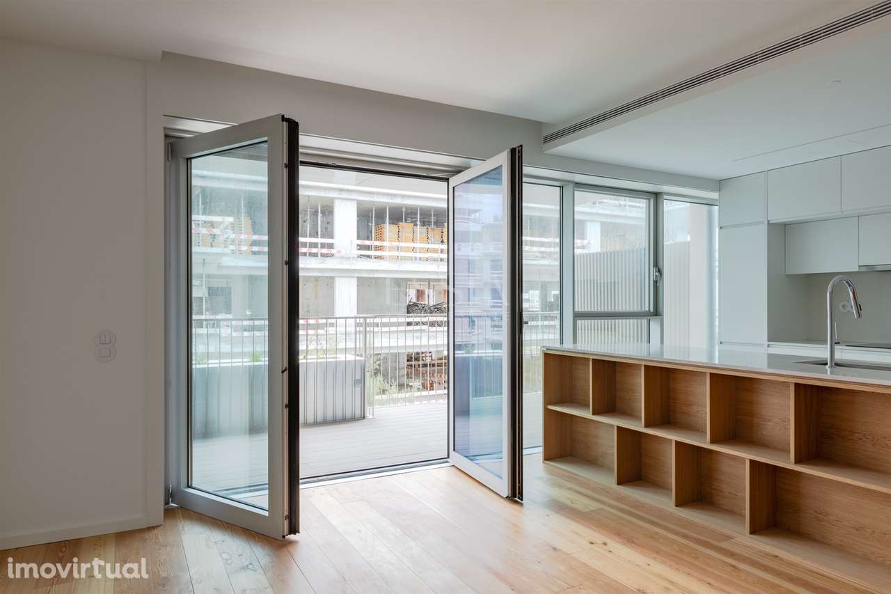 T2 Varanda 16m2 Vistas Mar Canidelo | T2 Novo Gaia Pronto a Habitar - Grande imagem: 3/29