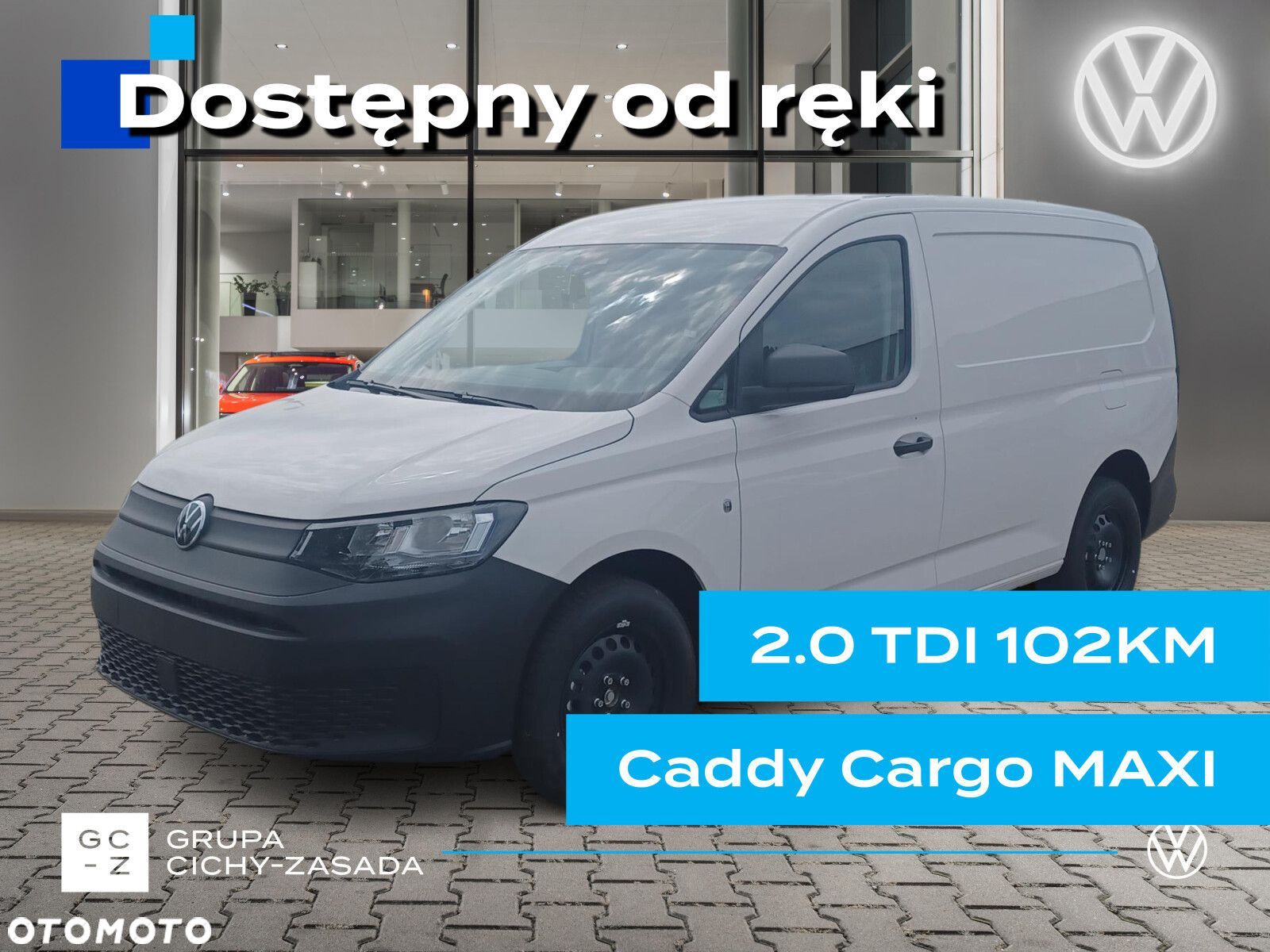 Volkswagen Caddy Maxi Cargo, 2,0TDI EU6 SCR, 102KM, 6-bieg. manualna, r.o:2755 mm - 1