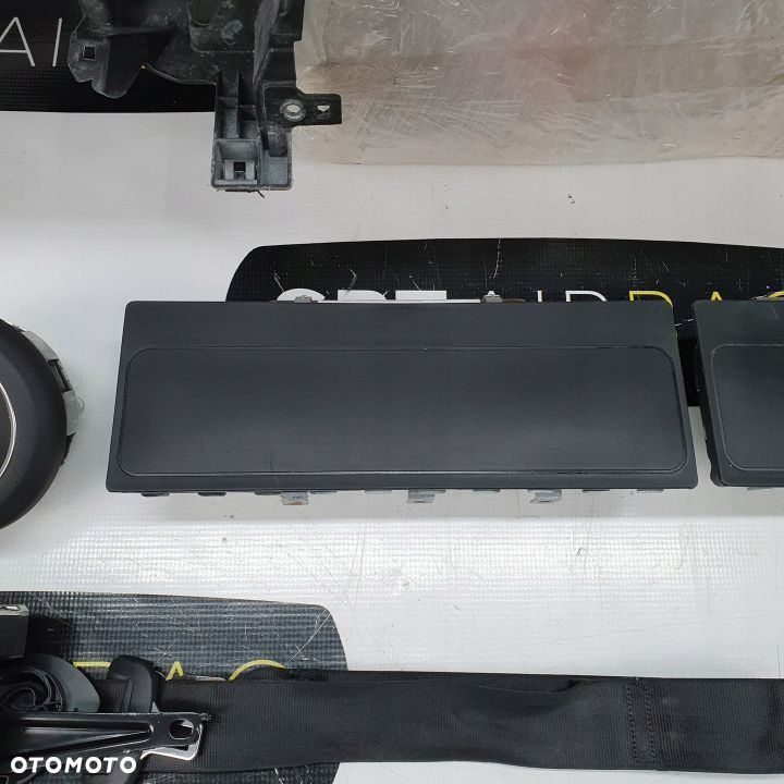 PORSCHE PANAMERA 971 DESKA ROZDZIELCZA KONSOLA KOKPIT PULPIT PODUSZKI AIRBAG AIR BAG PASY KIT SET - 8