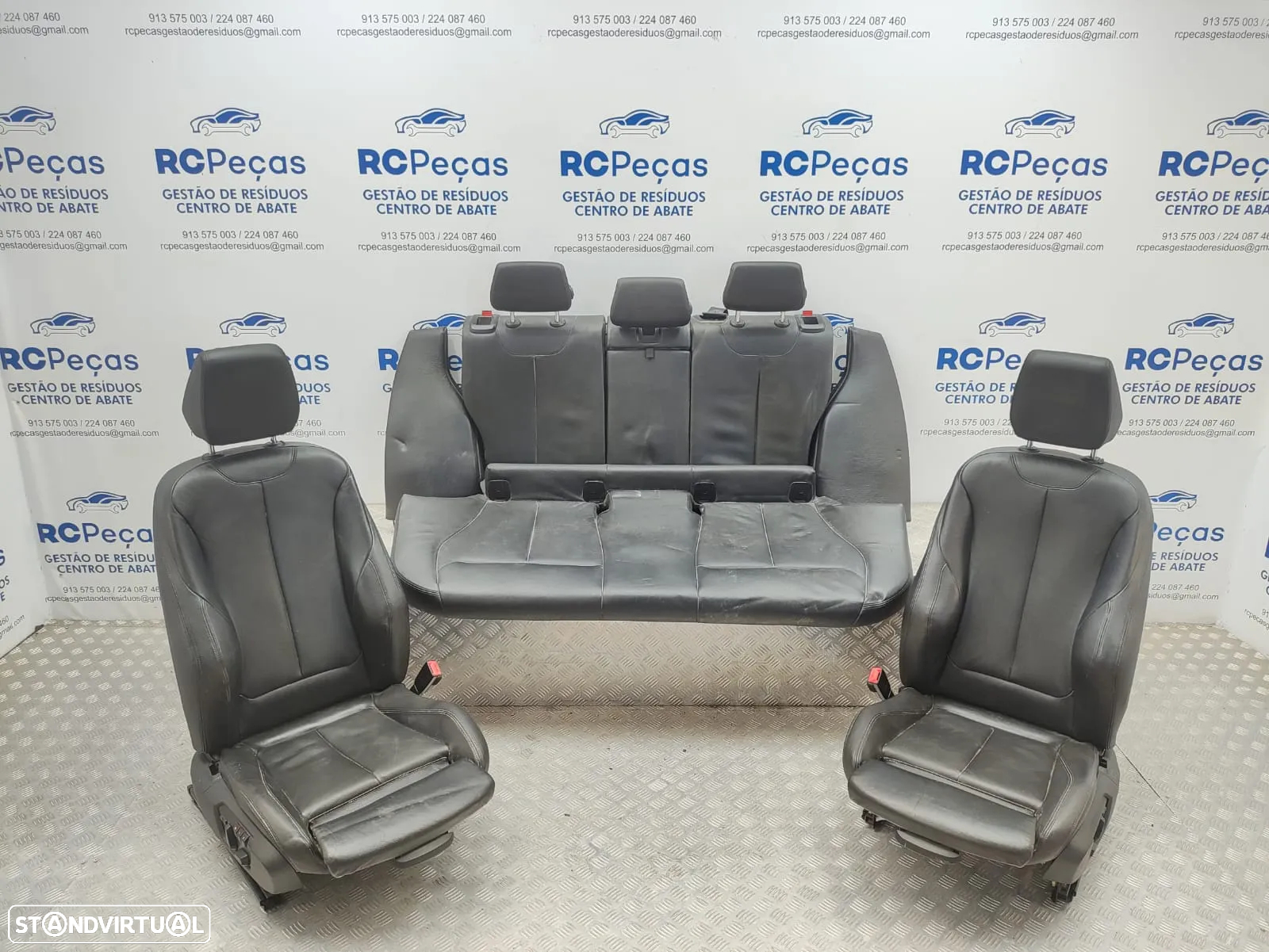 Conjunto Bancos em Pele BMW Serie 1 F20 Pack M - 14