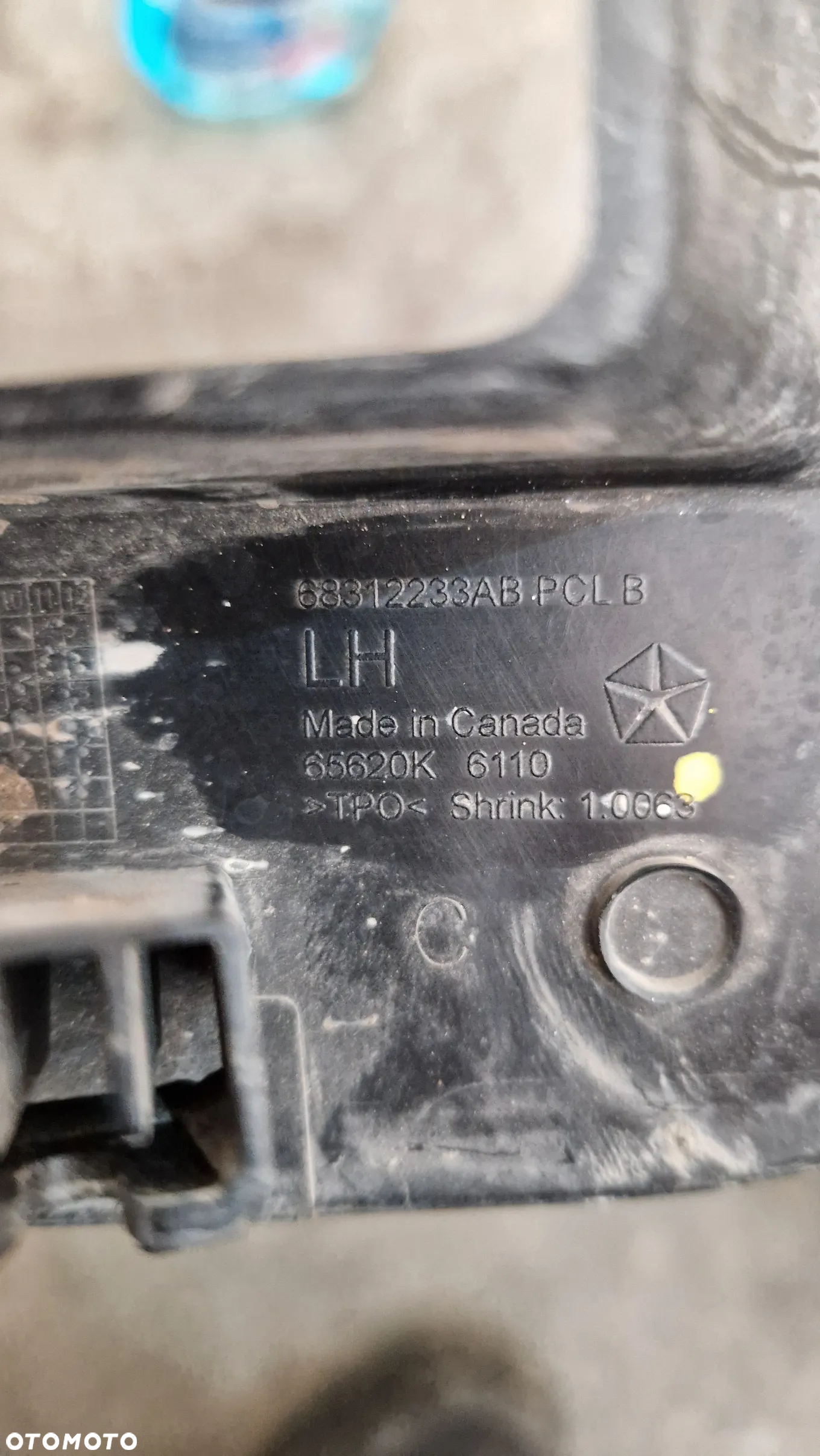 Kratka dolna zderzaka przedniego Lewa/Prawa Ram 1500 V 5.7 hemi - 2