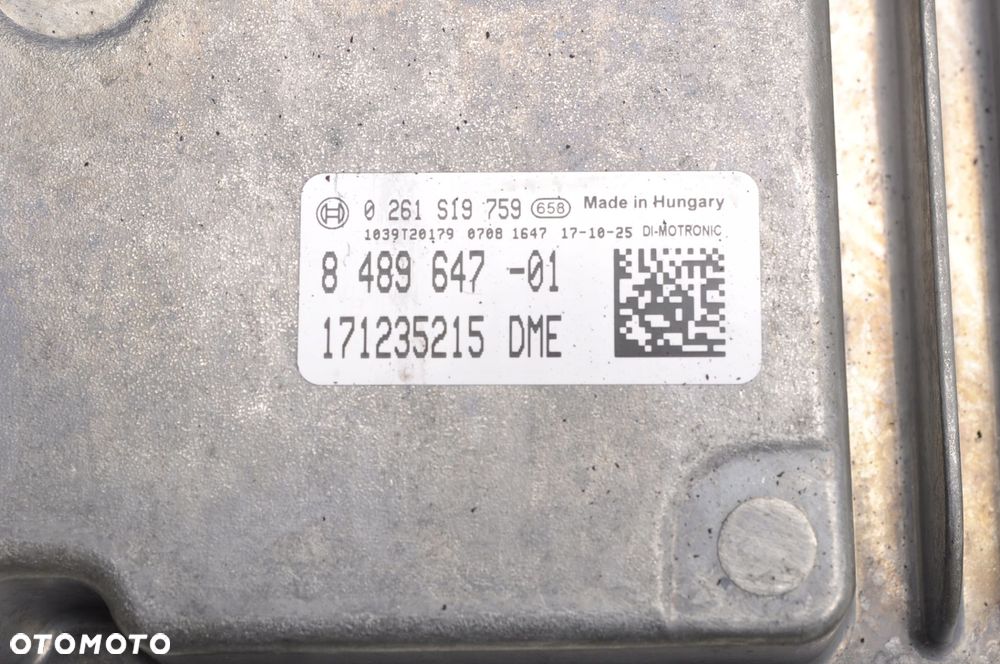 MINI CLUBMAN F54 1.5 STEROWNIK SILNIKA 8489647 - 2