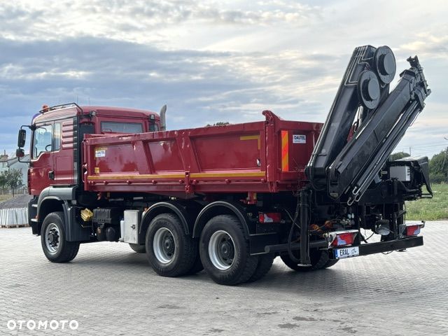 MAN TGA 26.430 Kipper Dautel Hydroburta 6x6 HDS stan idealny - 12