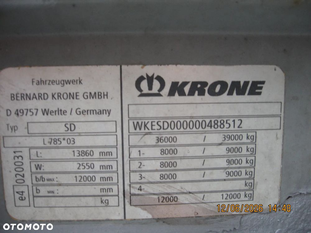 Krone MEGA LINER SD - 11