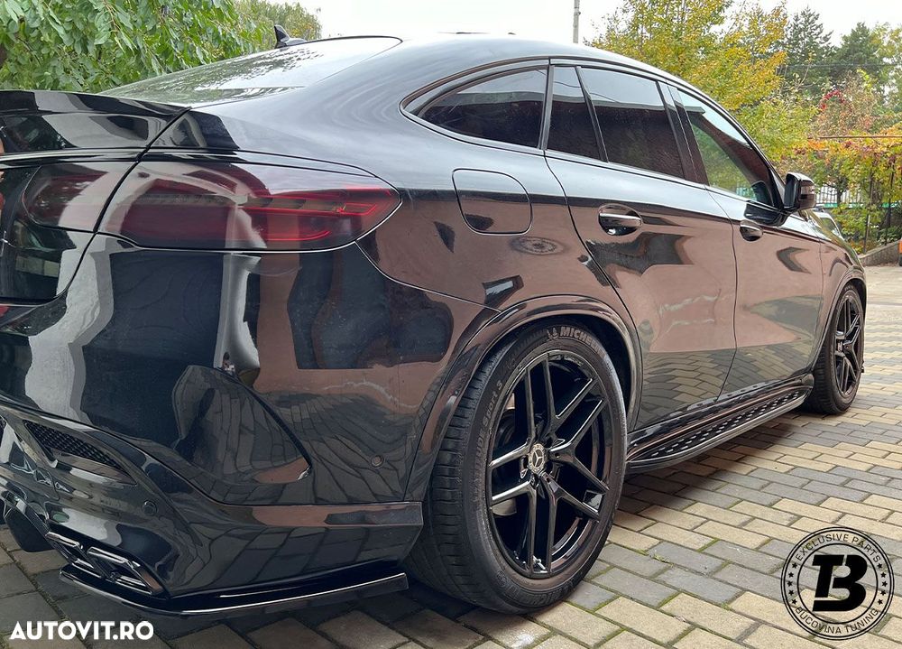Praguri Aluminiu Negre compatibile cu Mercedes GLE Coupe C292 - 12