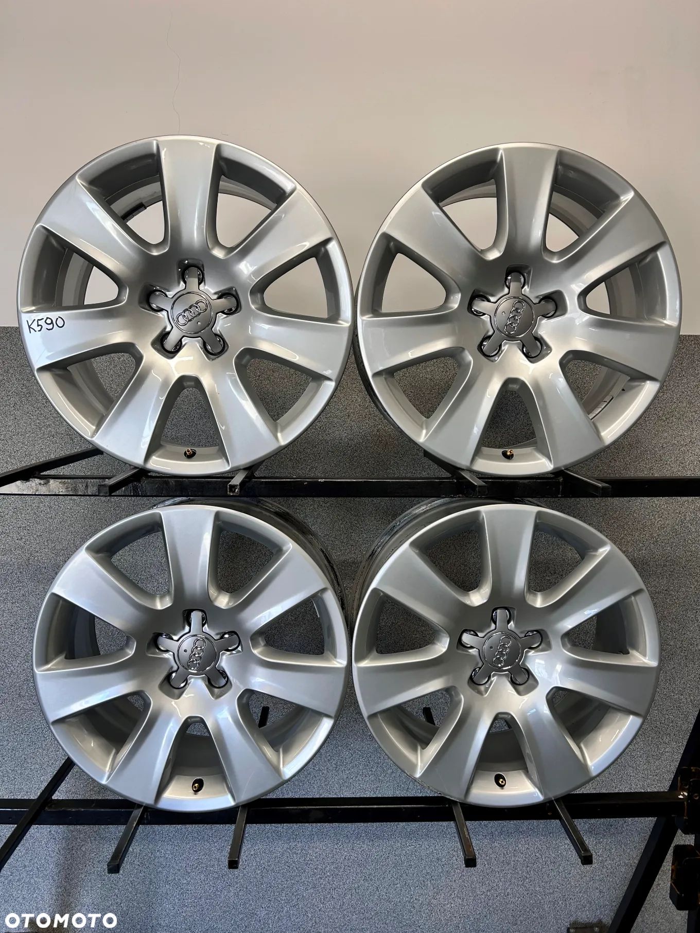 4 FELGI ALU. AUDI A8 S8 D4 18'' 7,5J ET26 - 1