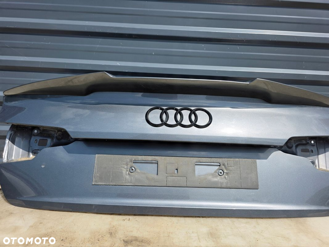 KLAPA TYLNA TYŁ Z LOTKĄ AUDI A4 B9 SEDAN 2016-2019 LX7R ! - 7