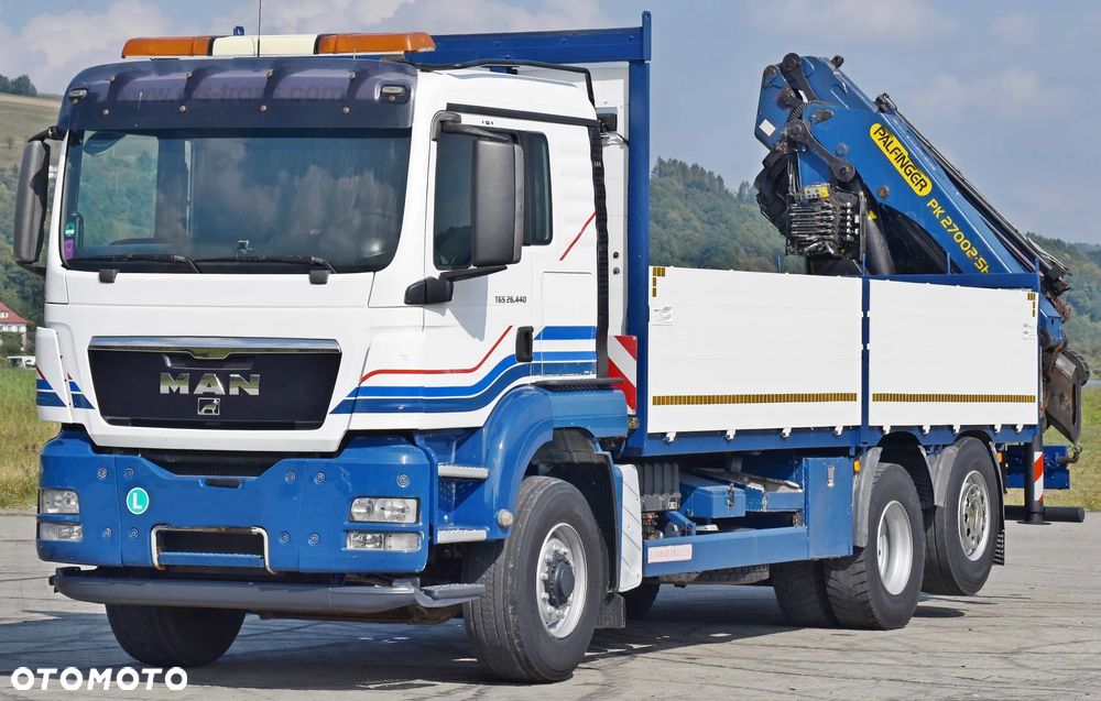 MAN TGS 26.440 * PK 27002 - SH E + JIB PJ060 A + PILOT / 6x4 - 4