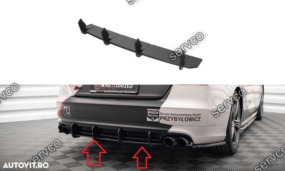 Pachet Prelungiri Body kit tuning Audi S8 D4 2012-2015 v8 - Maxton - 3
