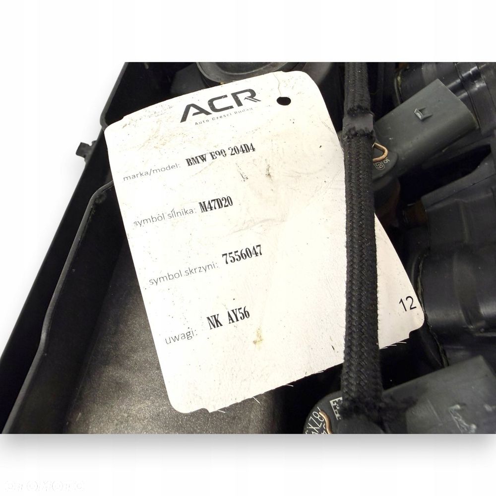 SILNIK M47D20 BMW E90 E91 2.0 D DIESEL 204D4 diesel kompletny 163 444km - 12
