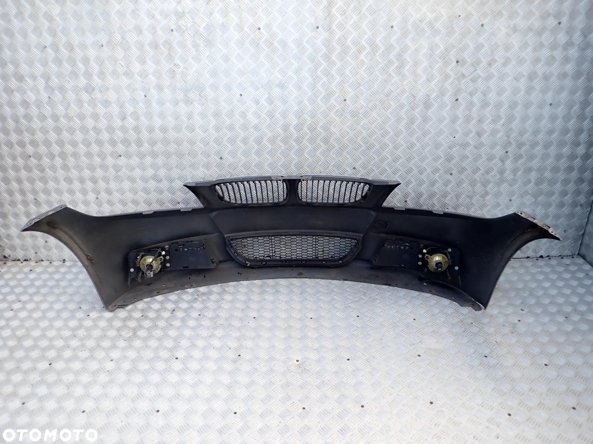 ZDERZAK PRZEDNI BMW SERIA 3 E90 E91 M-PAKIET LIFT 51117891386   SPARKLING GRAPHITE M /SCHWARZ - 5
