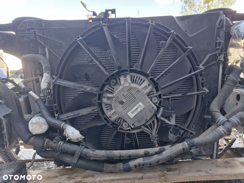 JAGUAR XF X250 LIFT DIESEL PAS PRZEDNI WENTYLATOR CHŁODNICE PRZÓD BELKA - 6