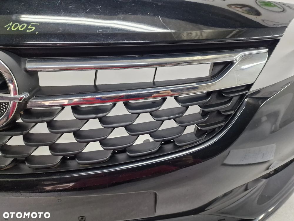 OPEL ASTRA K V 15- ZDERZAK PRZEDNI PRZÓD BEZ SPRYSKÓW I PDC + KOMPLETNY GRILL / ATRAPA , NR 39052730 , NR AUKCJI NZ1005 - 8