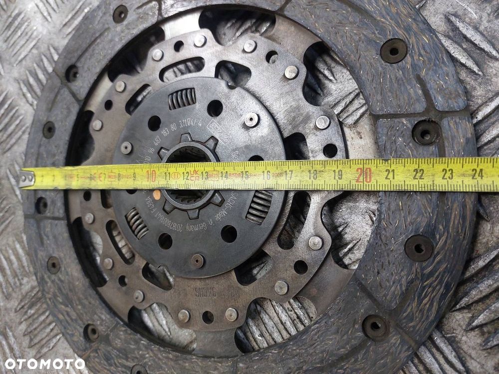 KOŁO DWUMASOWE TARCZA DOCISK ŁOŻYSKO OPOROWE FORD FOCUS MK2 1.6 TDCI - 9