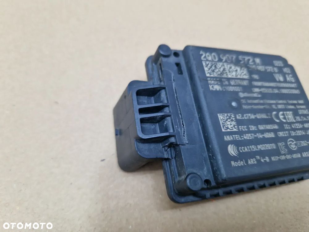 AUDI VW SKODA SEAT 2Q0907572M RADAR SENSOR ACC - 2