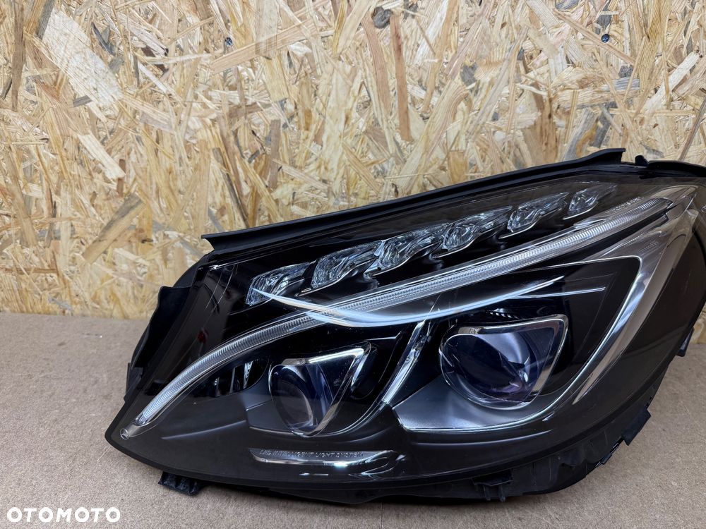 LAMPA LEWA FULL LED ILS MERCEDES BENZ C KLASA W205 A205 - 17
