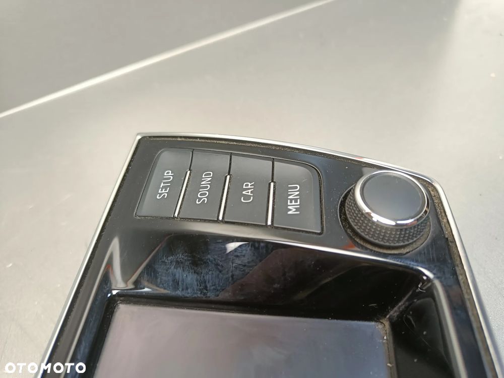 Radio Skoda Fabia 3 III Wyświetlacz Jednostka Czytnik 5Q0035820 6V0919604 - 8