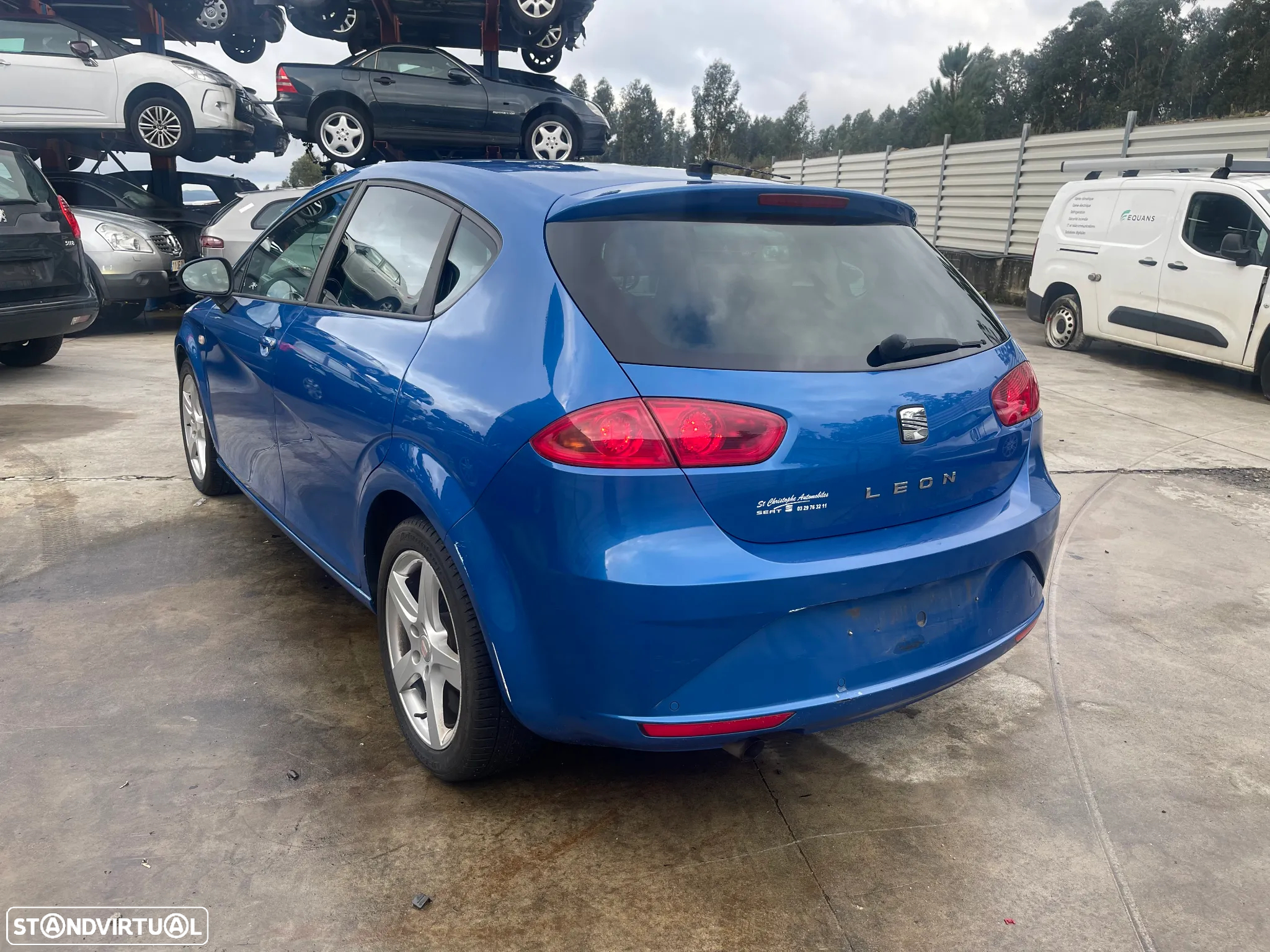 SEAT LEON 1.6 TDI SPORT CAIXA DSG 7 XENON 2012 PARA PEÇAS - 3