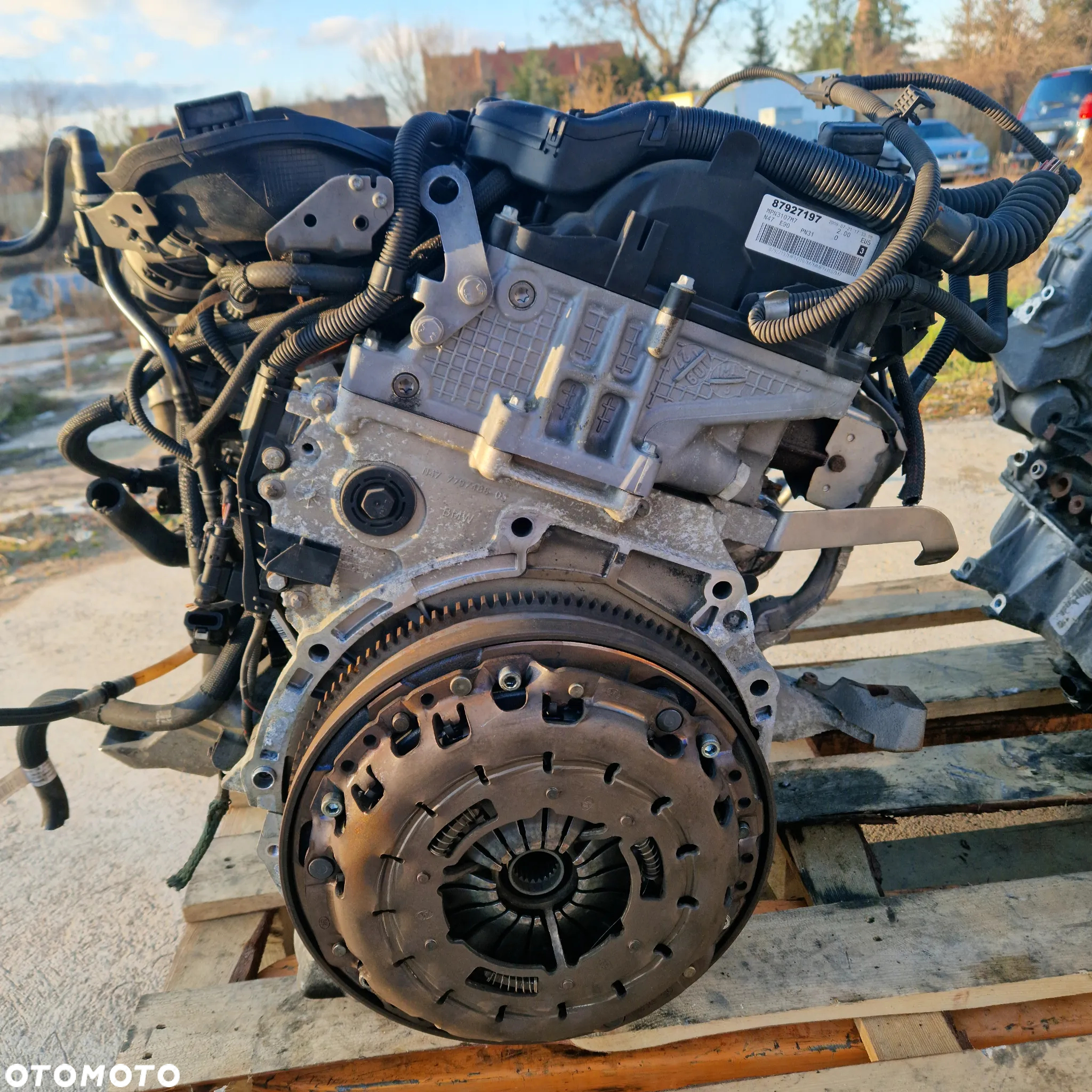 SILNIK BMW E90 2.0D N47D20C 140 TYS - 10