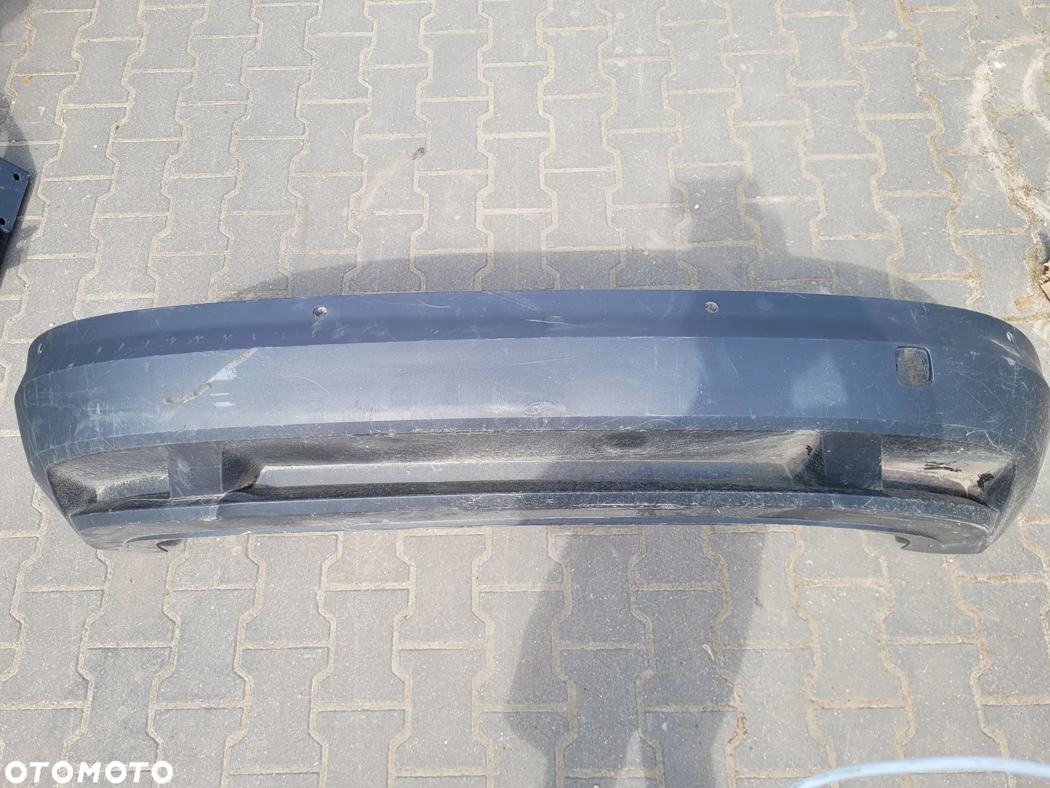DOKŁADKA DYFUZOR ZDERZAK TYŁ TYLNI SKODA KODIAQ 16r-  4xPDC - 1