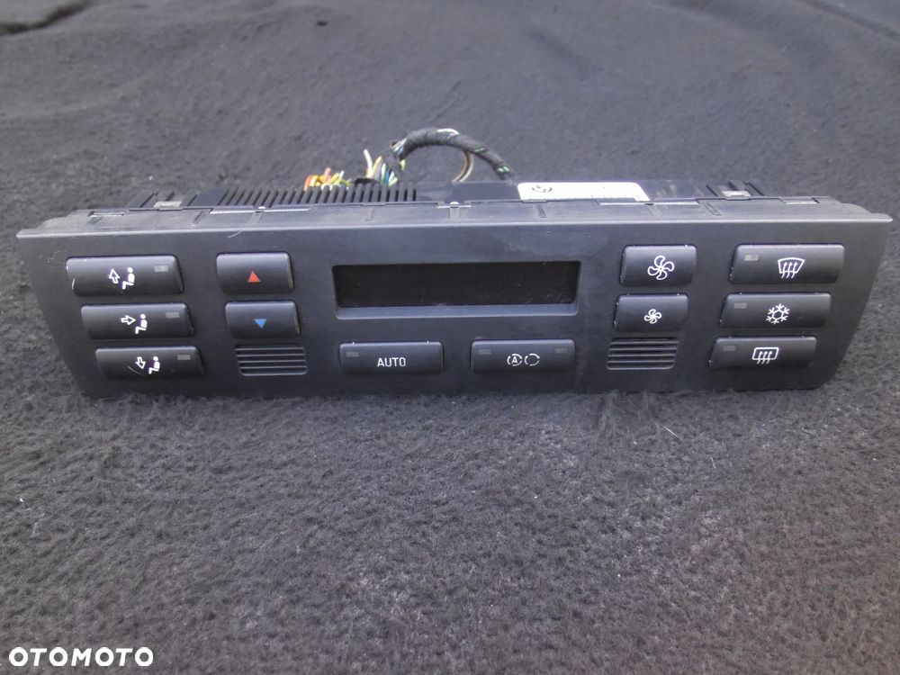 BMW E46 LIFT PANEL STEROWANIA PRZEŁĄCZNIK KLIMATYZACJI NAWIEWU KLIMATRONIK 6956319 WTYCZKI INSTAL - 1