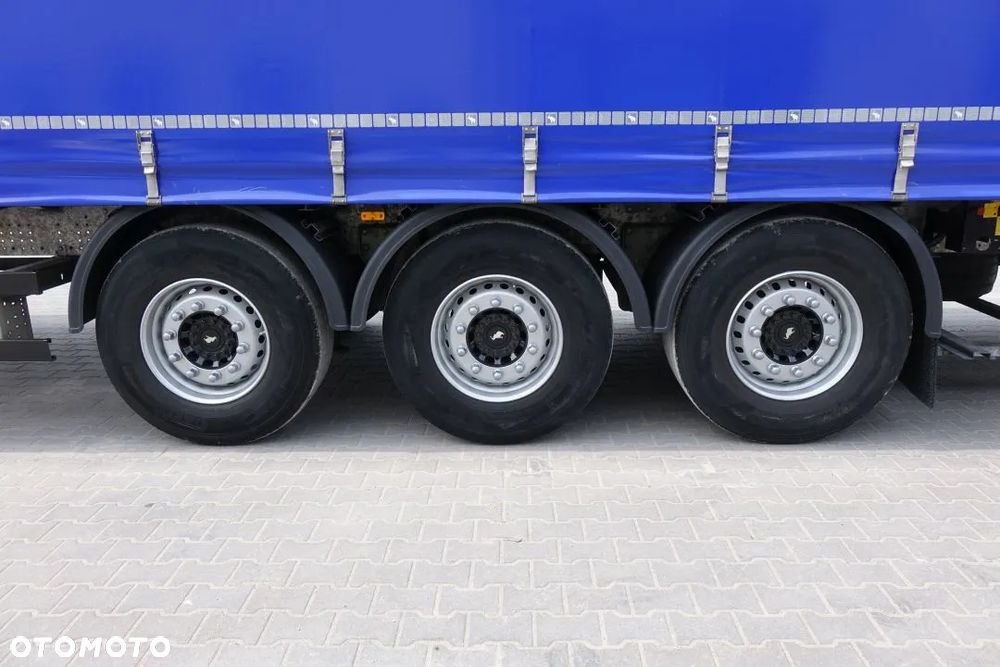 Schmitz Cargobull FIRANKA / STANDARD / OSIE SCHMITZ / NOWE PLANDEKI / OCYNK/ KOSZ I KOŁO ZAPASOWE / - 16