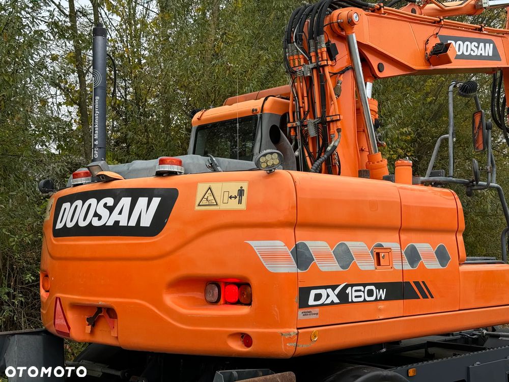 Doosan * DOOSAN DX160W *ROTOTILT* GPS 2D Leica * Sprowadzona * Stan Perfekcyjny * Koparka Kołowa * - 14