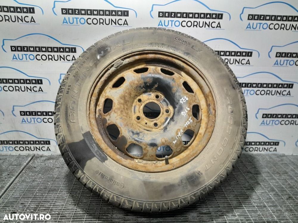 Roata rezerva Dacia Duster Facelift 2014 - 2017 SUV (1125) R16 ET50 - 1