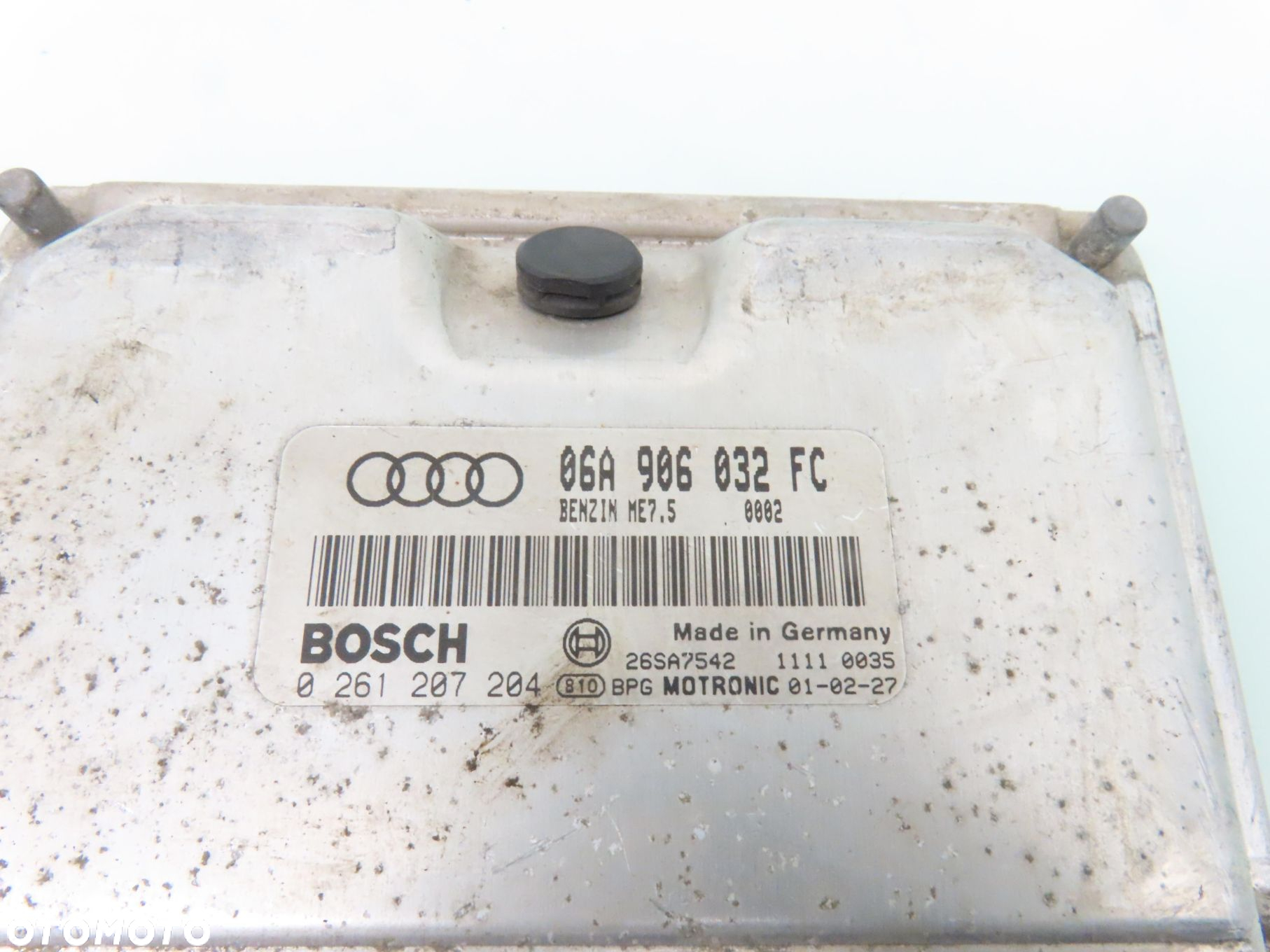 STEROWNIK AUDI A3 8L 1.8 T 06A906032FC 0261207204 - 3